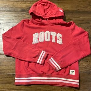 Roots kids hoodie coral size XL 11-12 years